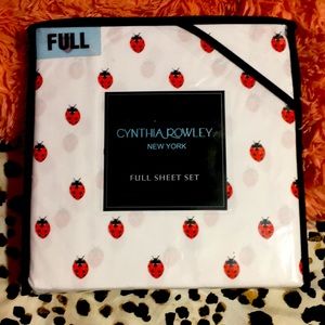 Cynthia Rowley Lady Bug Full Sheet Set